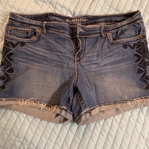 Maurices Plus Sized Jean Shorts